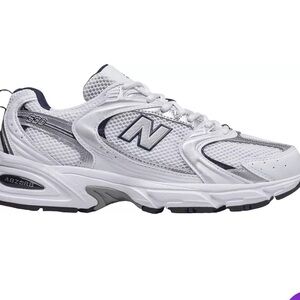 New Balance Gray, white and dark blue  Running Shoes
